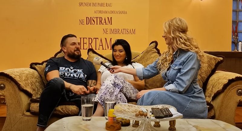 Adriana Bahmuțeanu și George Restivan nuntă