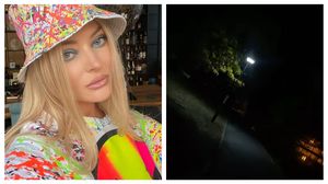Delia, urmărită în parc