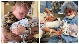 Codin Maticiuc și Ana Pandeli copii