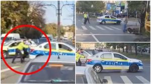 oamenii legi, politia romana, masina blocata