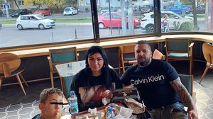 Adriana Bahmuțeanu și iubitul ei 