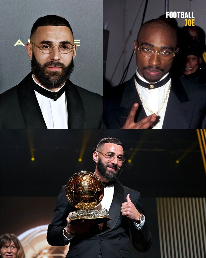 VIDEO Benzema, fan Tupac Shakur. Cum a apărut francezul la gala de decernare a Balonului de Aur
