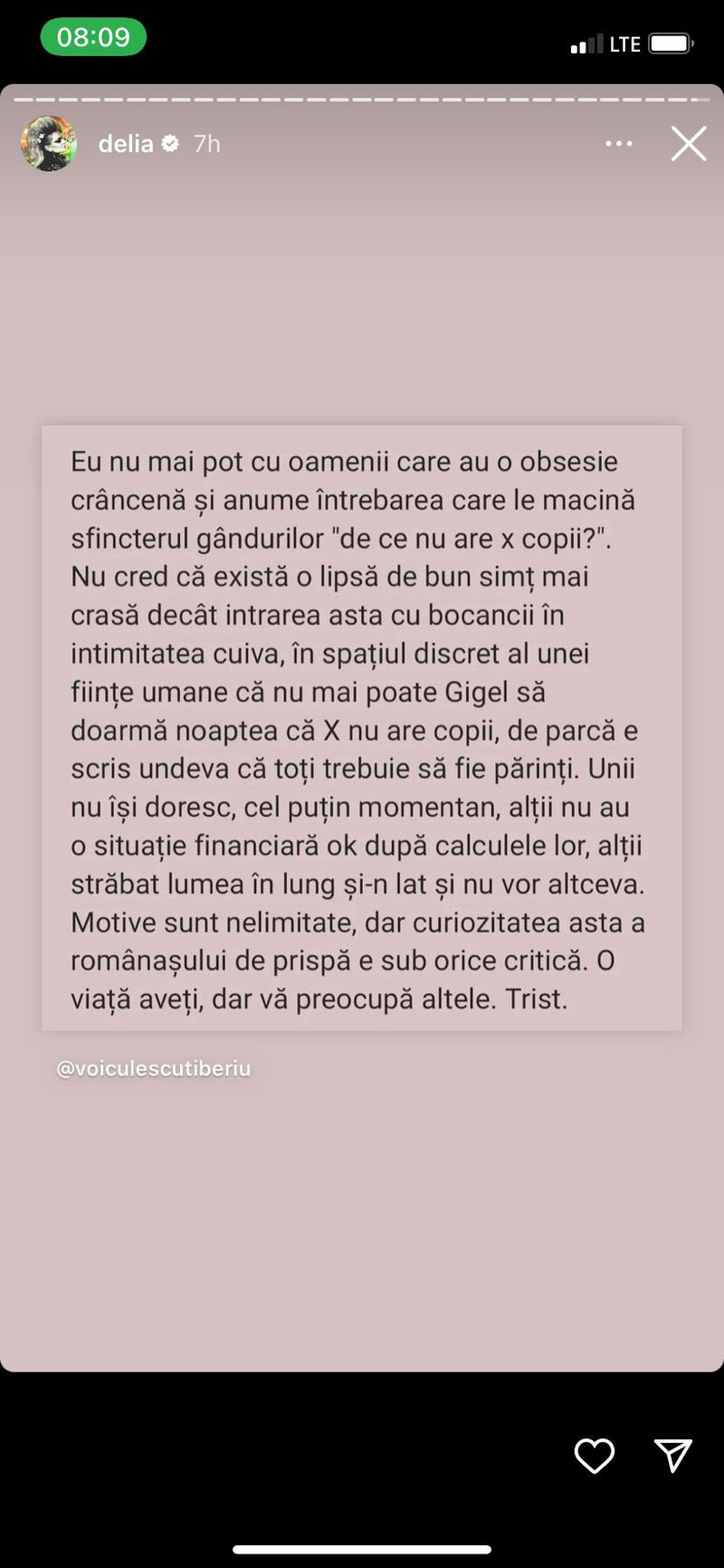 Delia, reacție acidă după ce a fost făcută praf de fani din cauză că nu își dorește copii. Artista na avut curajul să recunoască: „Eu nu mai pot...”