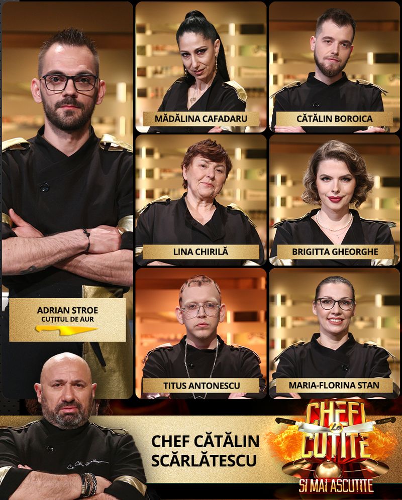 Chefi la cuţite 2022. Cine sunt concurenţii rămaşi în echipa lui chef Cătălin Scărlătescu în sezonul 10 Chefi la cuţite 2022. Cine sunt concurenţii rămaşi în echipa lui chef Cătălin Scărlătescu în sezonul 10