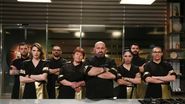 Chefi la cuţite 2022. Cine sunt concurenţii rămaşi în echipa lui chef Cătălin Scărlătescu în sezonul 10