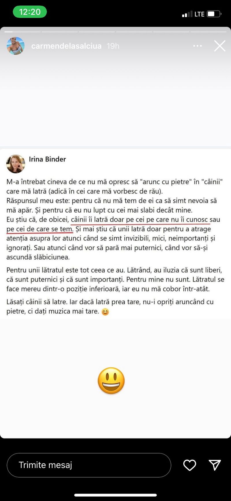Carmen de la Sălciua, reacție dură după ce mama Geta i-a pus la îndoială căsnicia cu Marian Corcheș: „Eu nu lupt cu cei mai slabi...” Artista nu s-a mai putut abține