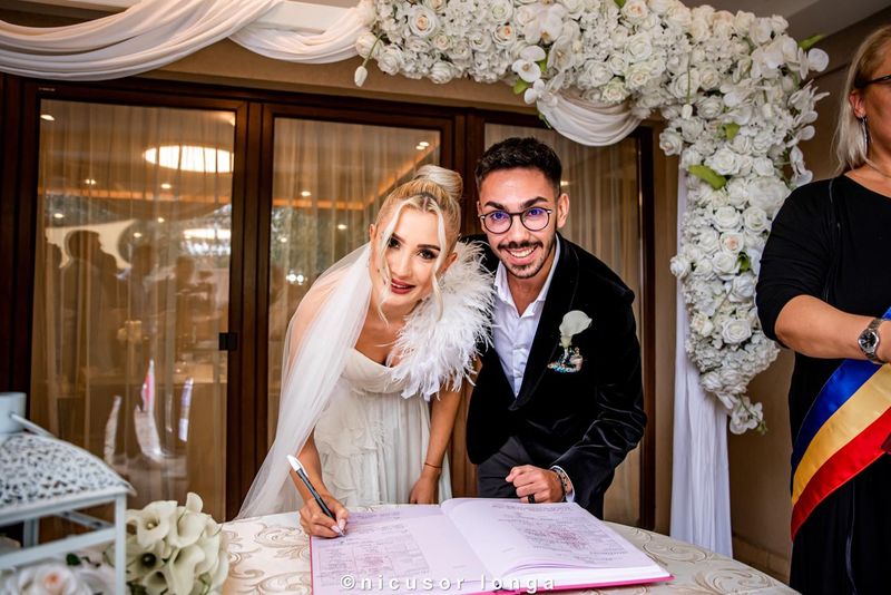 Armin Nicoară și Claudia Puican nuntă