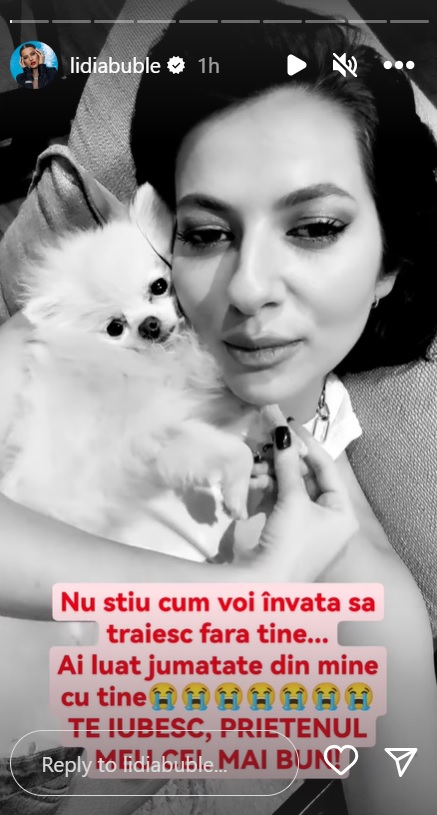 Lidia Buble &icirc;n doliu