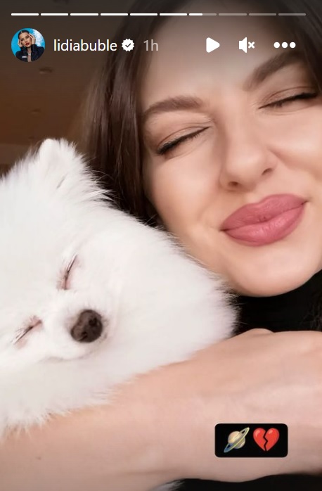 Lidia Buble cățel