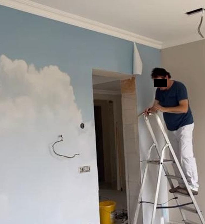 Camera lui Iair Vlăduța Lupău casă nouă