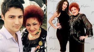 Elena Merișoreanu și nepoții săi 