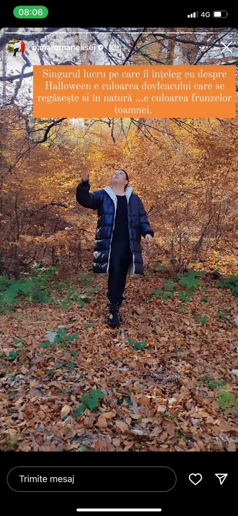 Oana Roman, declarații neașteptate despre Halloween. Vedeta a urmat exemplul lui Carmen de la Sălciua