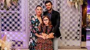 Oana Roman, Marius Elisei și fiica lor