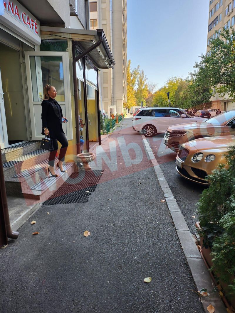 Anamaria Prodan, surprinsă în București cu bolidul de lux