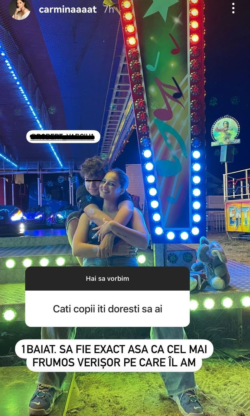 Carmina Vârciu și verișorul ei