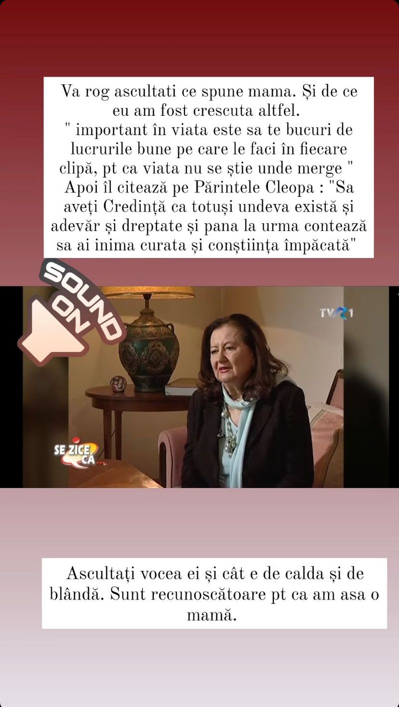 Mioara Roman, schimbată radical în doar câțiva ani, din cauza problemelor de sănătate.Mesajul emoționant scris de Oana Roman pentru mama sa