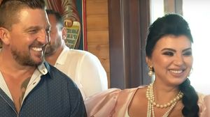 Adriana Bahmuțeanu și George Restivan  Adriana Bahmuțeanu și George Restivan copil
