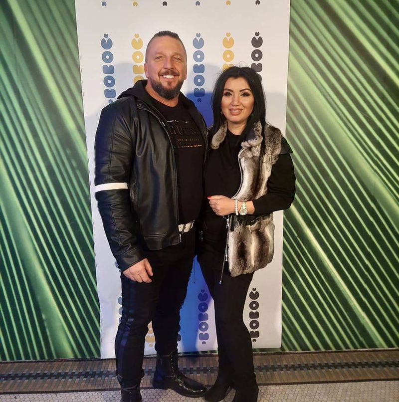 Adriana Bahmuțeanu și George Restivan Adriana Bahmuțeanu și George Restivan copil