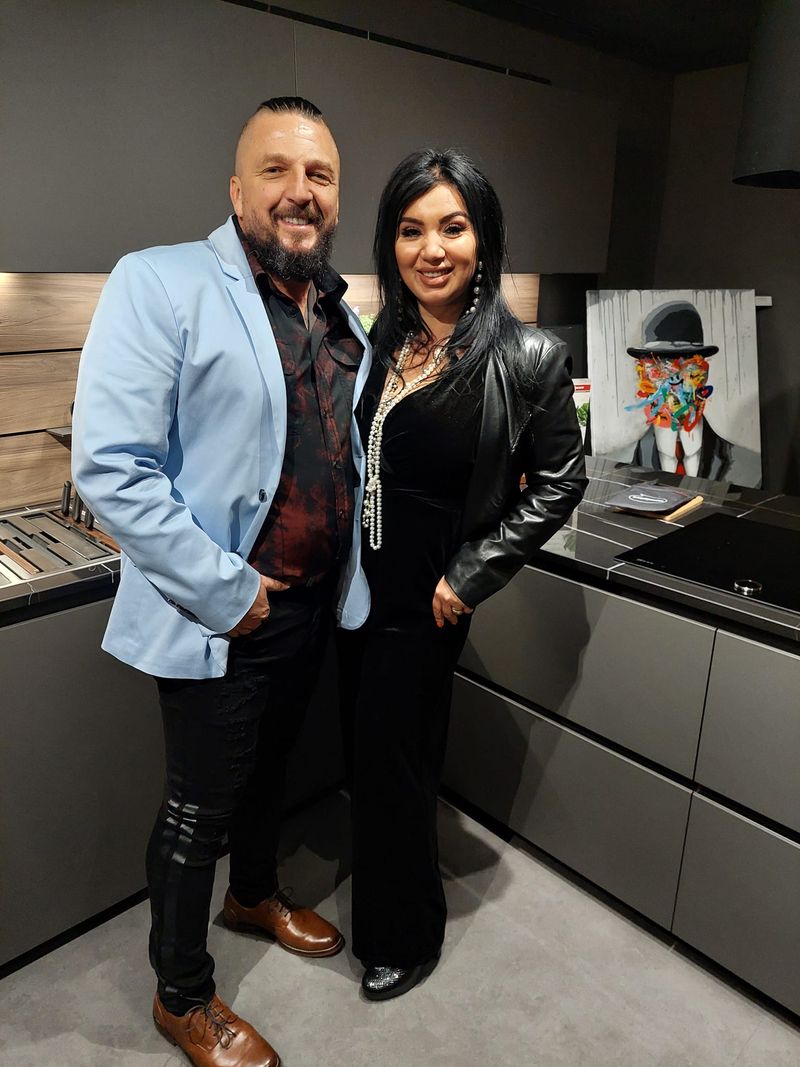 Adriana Bahmuțeanu și George Restivan Adriana Bahmuțeanu și George Restivan nuntă