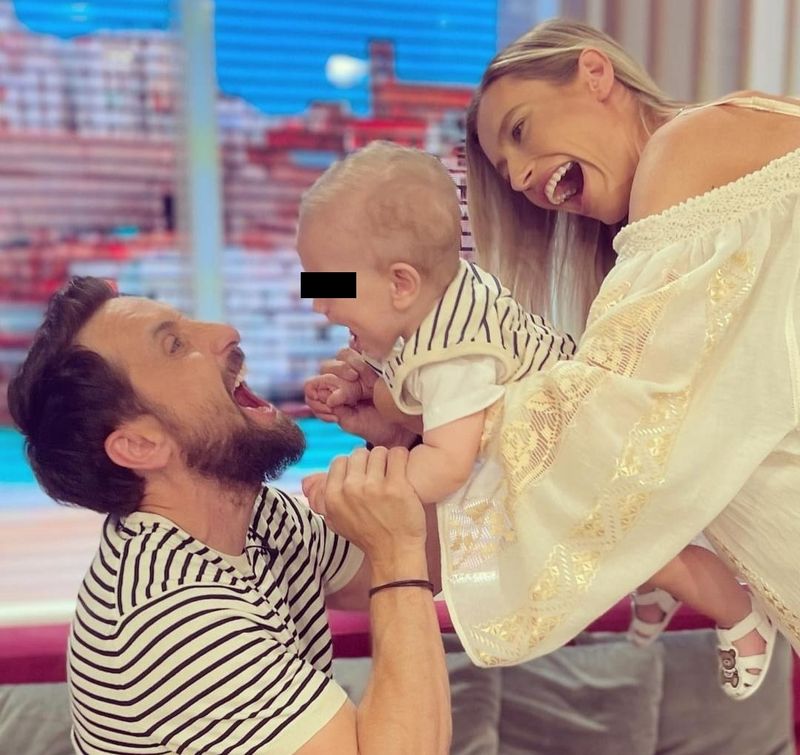Gabriela Prisăcariu și Dani Oțil copil