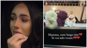 Ella Tina, în doliu. Mama tinerei a decedat