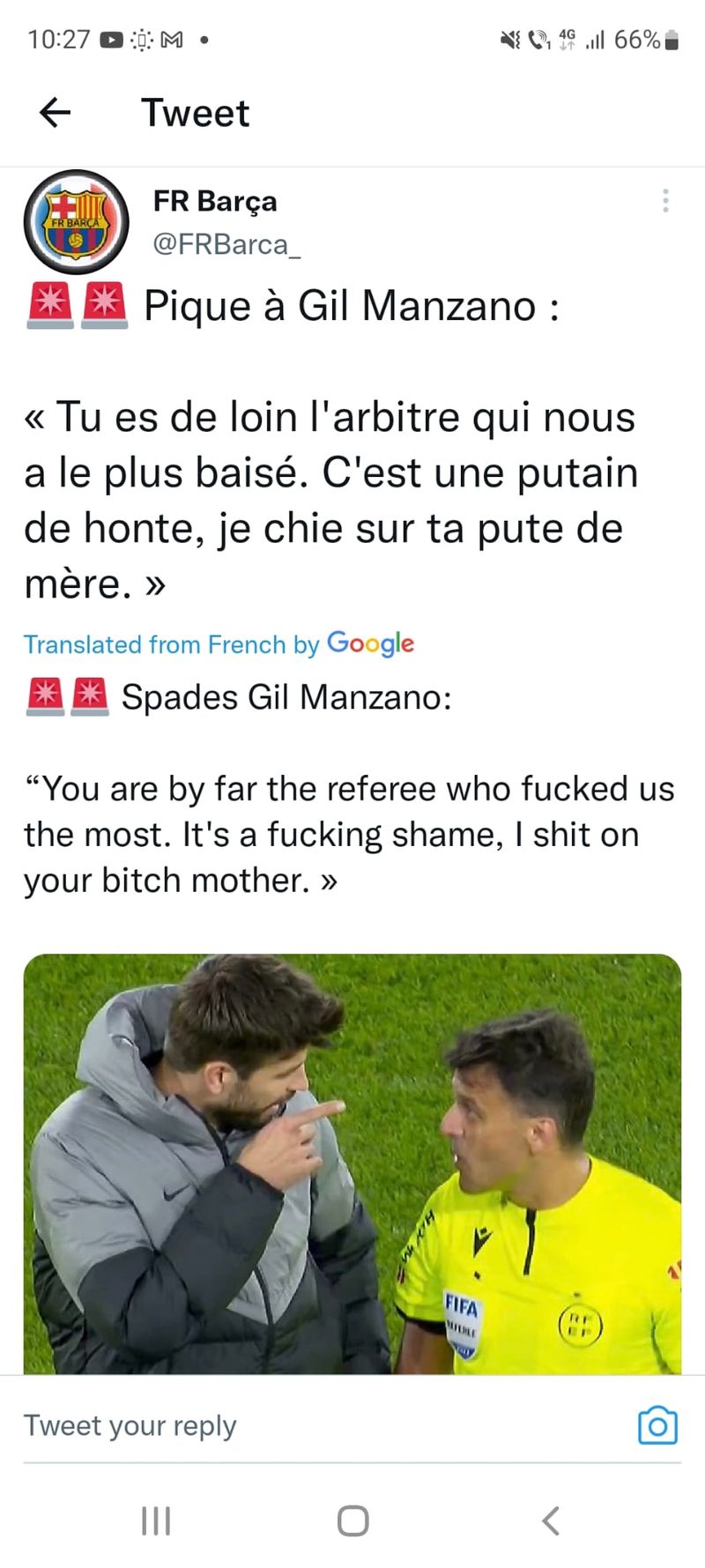 Pique, moment halucinant la final de carieră