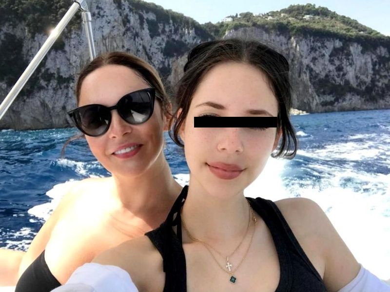 Andreea Marin și fiica sa, Violeta