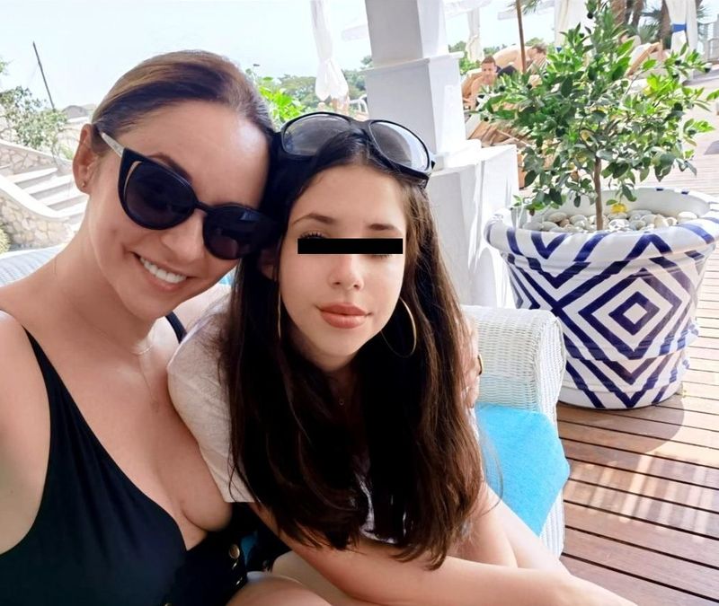 Andreea Marin și fiica sa, Violeta