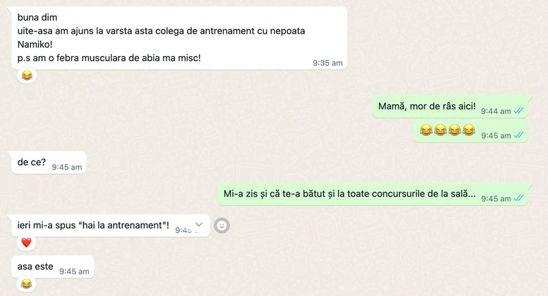 Cabral Ibacka și mama sa