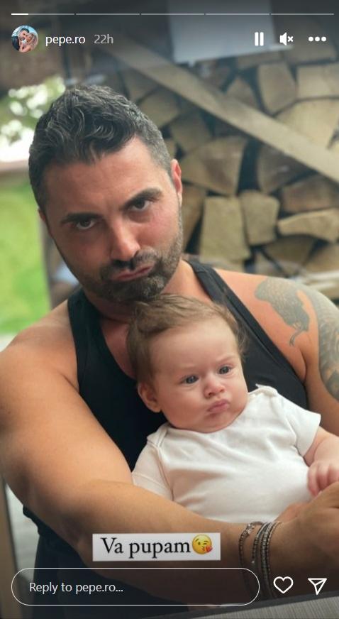 Astăzi are loc botezul fiului lui Pepe, &icirc;n mare secret! Chiar fratele artistului, Miguel, l-a dat de gol