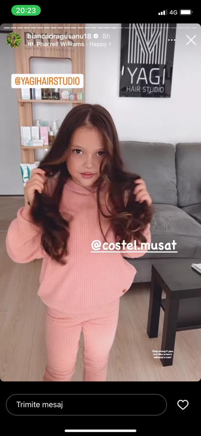 Bianca Drăgușanu și-a dus fiica la salon pentru a-i vopsi părul: „Mă vopsesc blondă”. Diva i-a îndeplinit fiicei sale toate dorințele