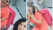 Două asistente s-au filmat în timp ce cântau manele  în camera de gardă a unui spital din Gorj