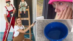 „Trebuie să ne mutăm iar” Emily Burghelea și soțul ei s-au trezit cu inundație în casă! Reacția vedetei l-a surprins total pe Andrei