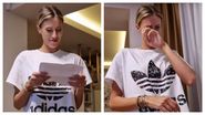 Gabriela Prisăcariu în lacrimi