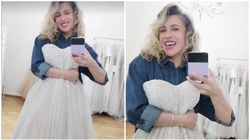 Lora a probat rochia de mireasă! Fanii au fost uimiți să o vadă așa: „Radiezi de fericire”
