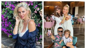 Andreea Bănică, soțul și copiii