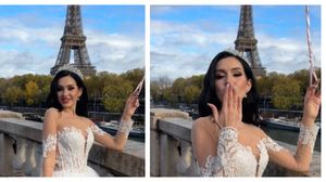 Bianca Comănici rochie de mireasă