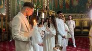 Florinel Coman și-a botezat fetița