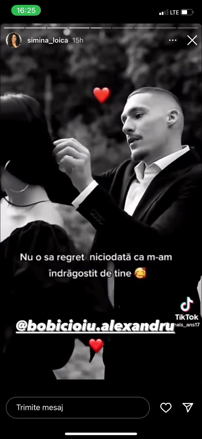Simina Loica, cea mai mare dovadă de iubire pentru Alex Bobicioiu. Replica cu care bruneta le-a închis gura răutăcioșilor