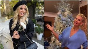 andreea banica, andreea banica craciun, brad de craciun 