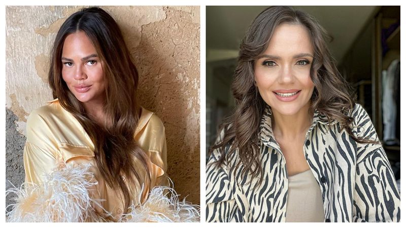 Christine Teigen și Cristina Șișcanu 