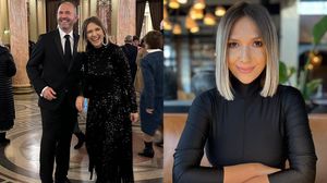 Bărbatul cu care a fost fotografiată Adela Popescu la un eveniment, în timp ce Radu Vâlcan e plecat! Ce mesaj i-a dat soțului, după ce au fost postate imaginile