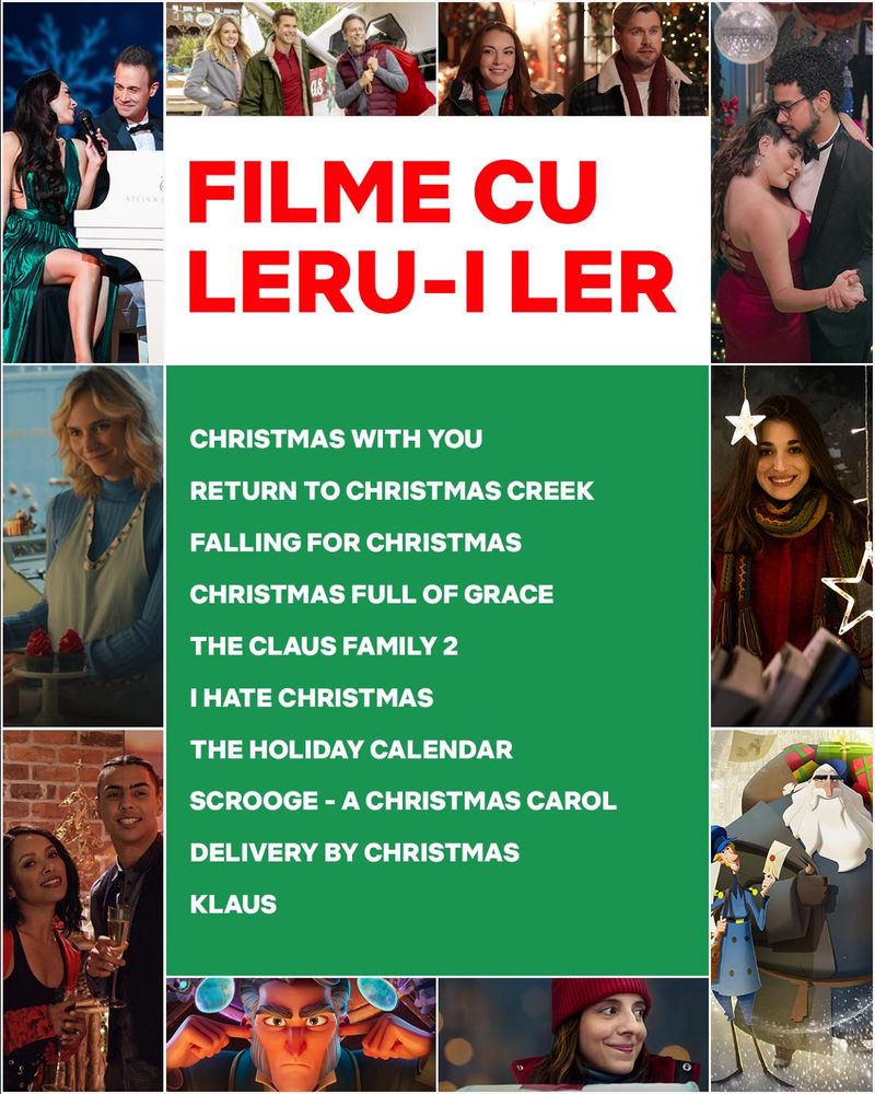 5 filme de Crăciun 2022 pe care le poți viziona pe Netflix