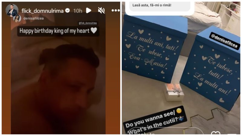 flick aniversare, denisa filcea, flick domnul rima, flick cadou
