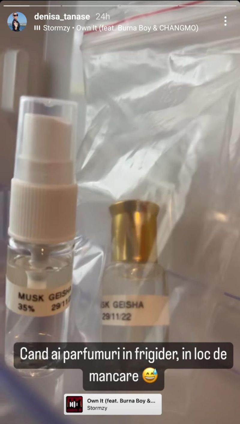 denisa tănase, instagram, postare, femeie de afaceri, parfumuri, afacere