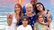 Horia Brenciu și familia sa