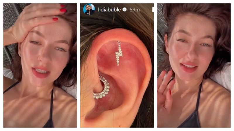 Lidia Buble piercing