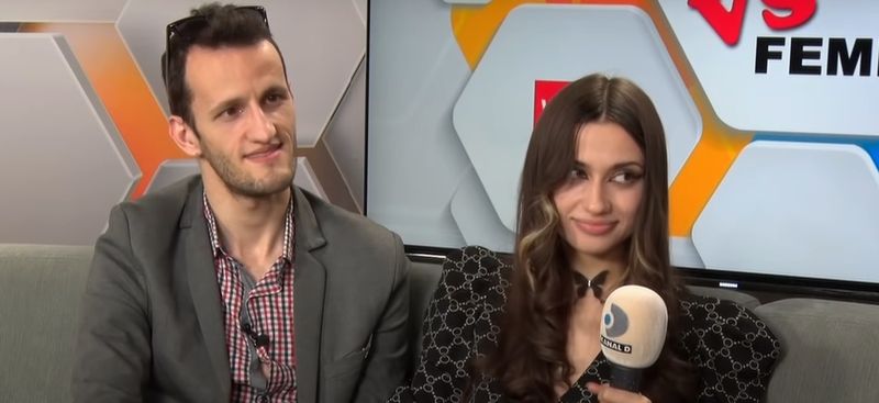 Omul cu Tourette soție
