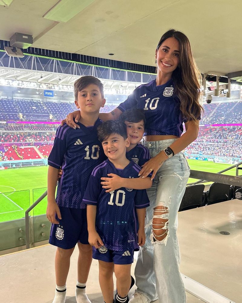 Leo Messi și soția sa Antonela Roccuzzo