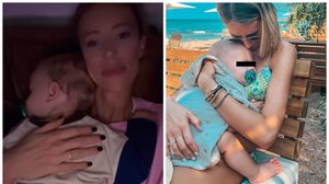 Gabriela Prisăcariu, momente înduioșătoare alături de copilul ei